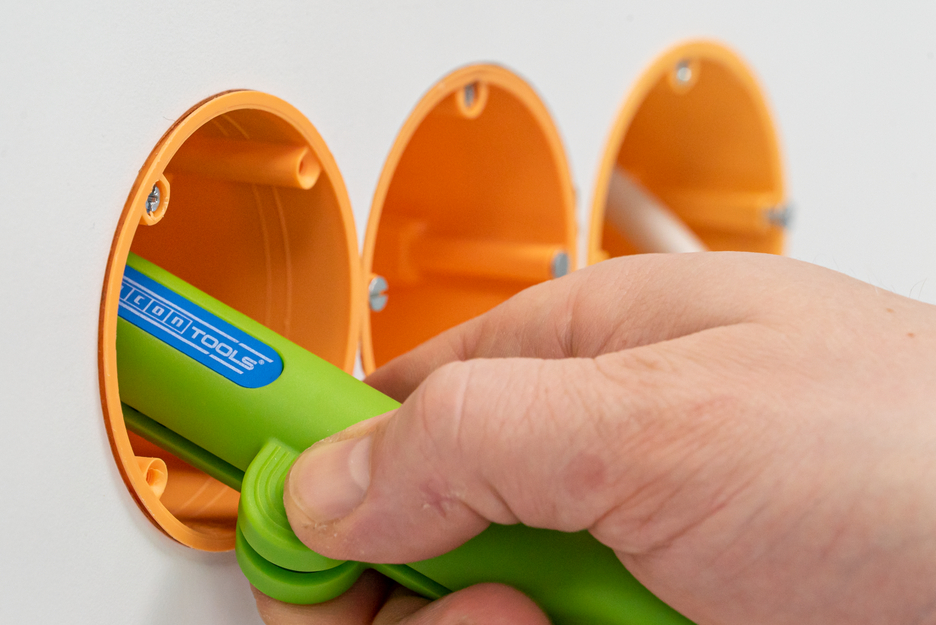 Round Cable Stripper No. 13 Gren Line | Wire stripping tools made from up to 97% renewable raw materials | for dismantling all standard round cables | working range 6.0 - 13.0 mm Ø.