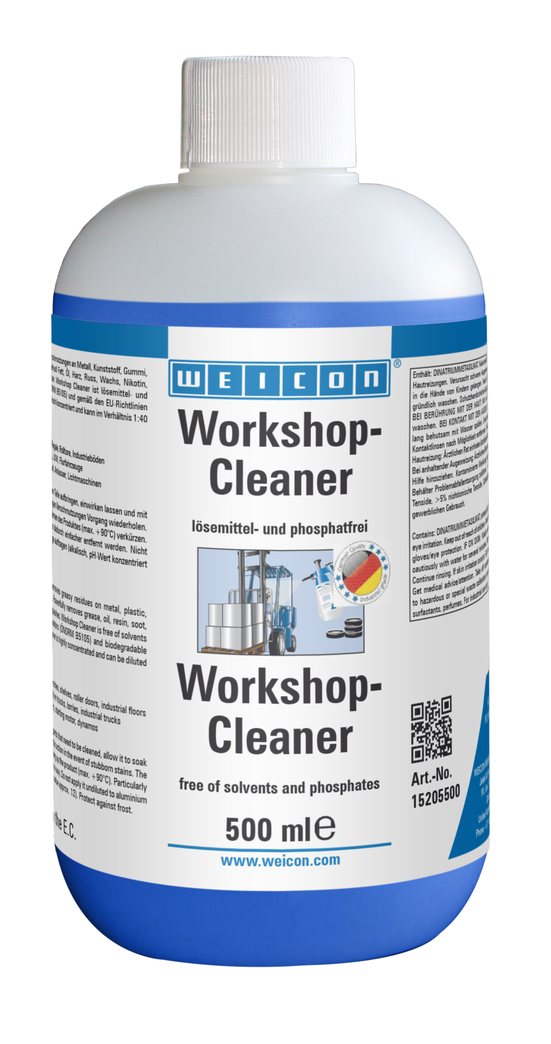 Workshop Cleaner, Liquid | solvent-free universal cleaner