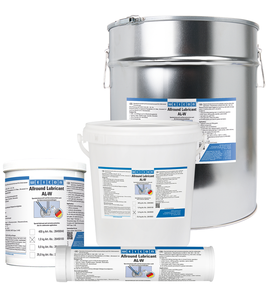 AL-W | special lubricant also for underwater applications