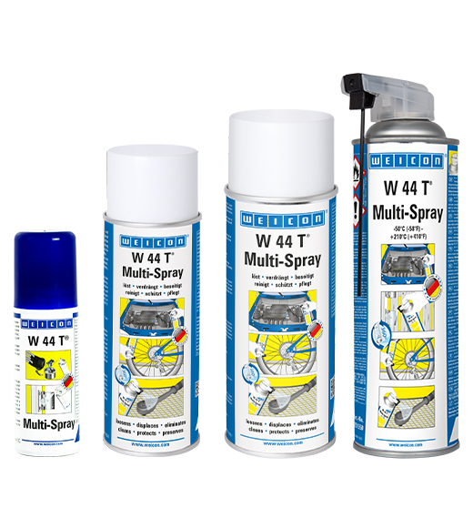 W 44 T® Multi-Spray | lubricating and multifunctional oil with 5-fold function