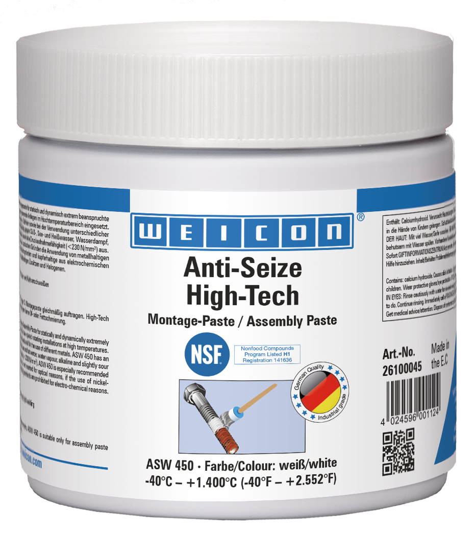 Anti-Seize High-Tech | metal-free lubricant and release agent paste