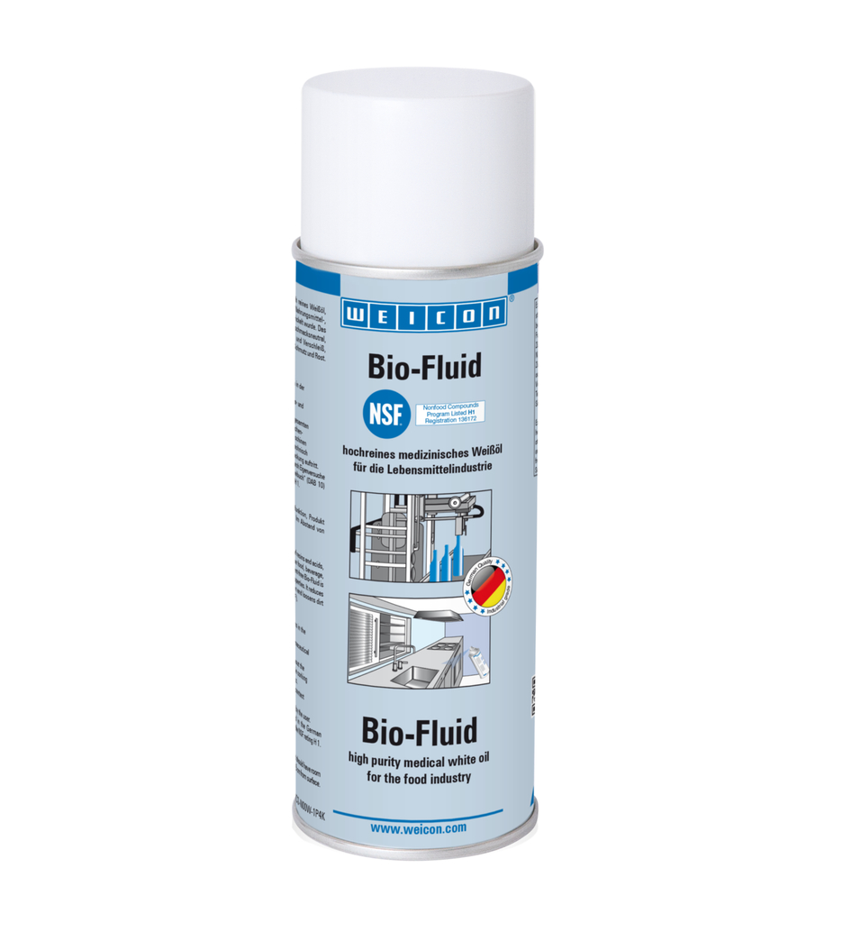 Bio-Fluide | Huile de lubrification et d'entretien pour le secteur alimentaire NSF H1