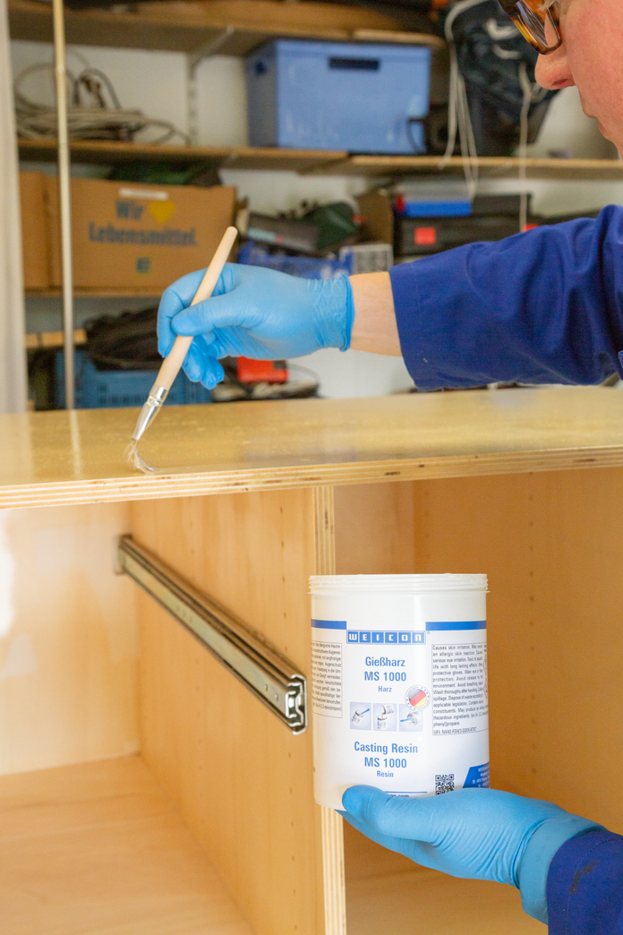 Résine de Coulée WEICON MS 1000 | Système à base de résines époxy pour le collage, le laminage et le coulage