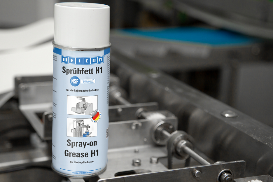 Spray Graisse H1 | Lubrifiant pour le secteur alimentaire NSF H1
