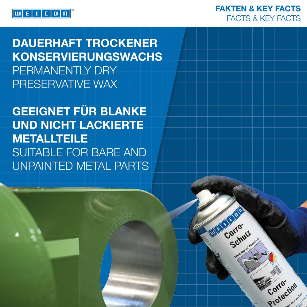 Corro Protection Spray | wax-like corrosion protection for preservation