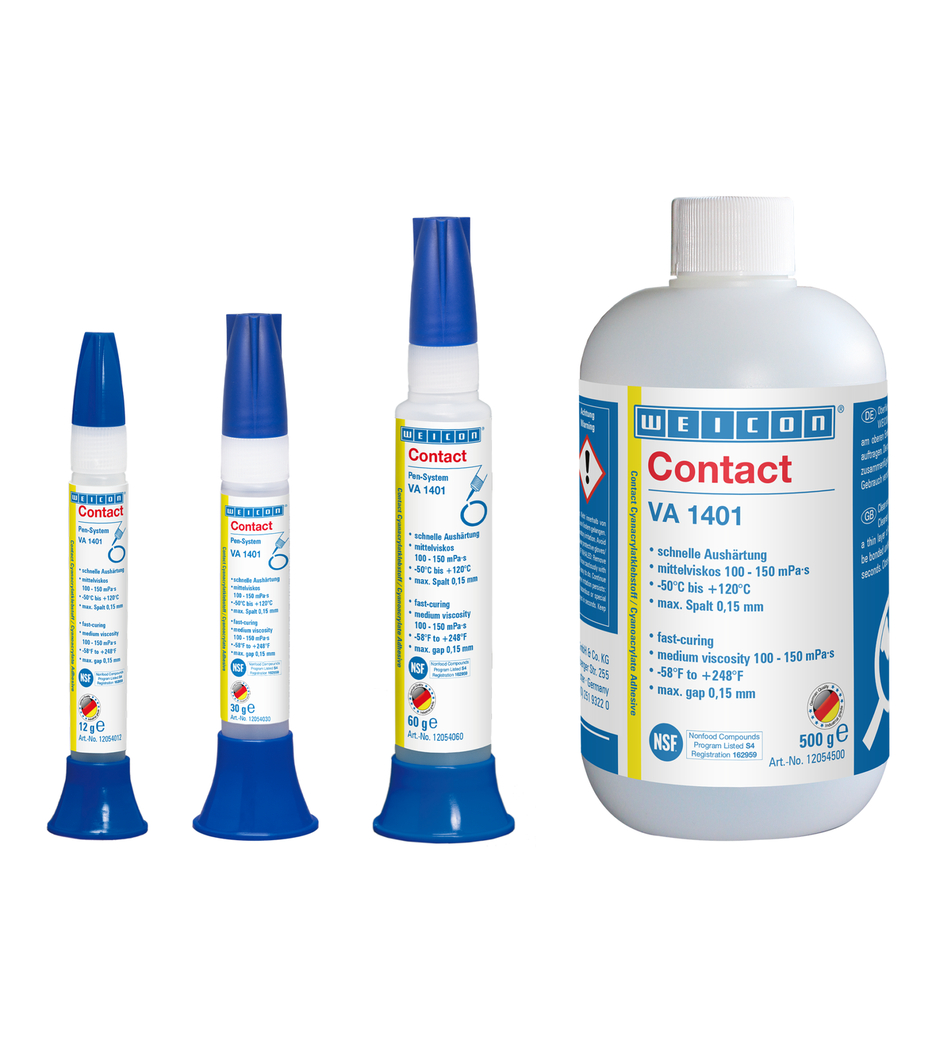 Contact VA 1401 | instant adhesive for fabric, foam rubber and large-pored elastomers