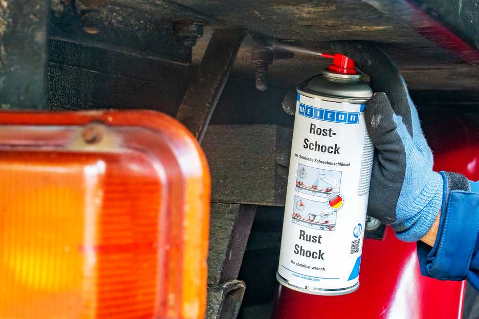 Rust Shock Spray | chemical wrench for loosening screw connections