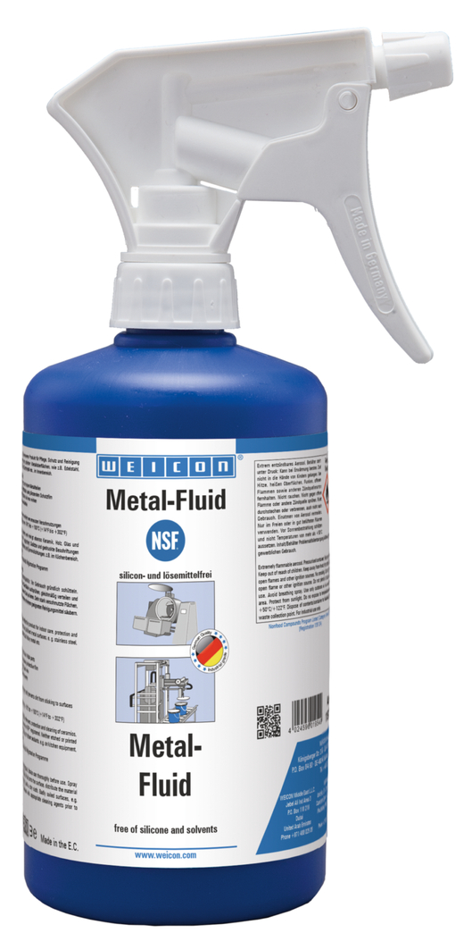 Metal Fluid, Liquid | solvent-free care and protection emulsion for metals Metal Fluid, Liquid | solvent-free care and protection emulsion for metals