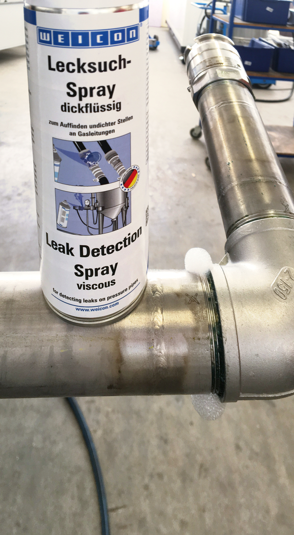 Spray Détecte-Fuites visqueux | Détection de fissures et de fuites sur les conduites de gaz