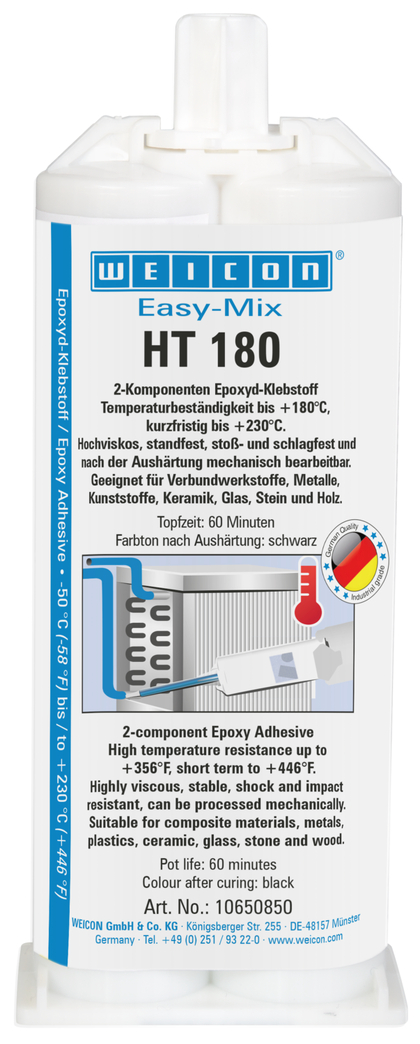 Easy-Mix HT 180 | epoxy adhesive high-temperature-resistant up to 180°C Easy-Mix HT 180 | epoxy adhesive high-temperature-resistant up to 180°C