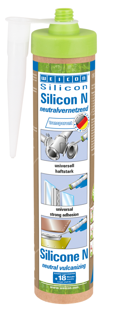 Silicone N | Mastic d'étanchéité extrêmement élastique et à réticulation neutre