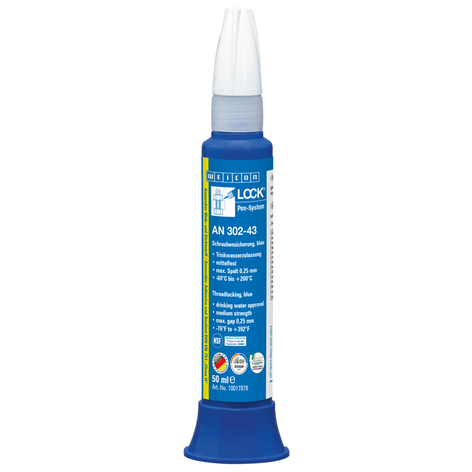 WEICONLOCK® AN 302-43 | medium strength, higher viscosity, with drinking water approval