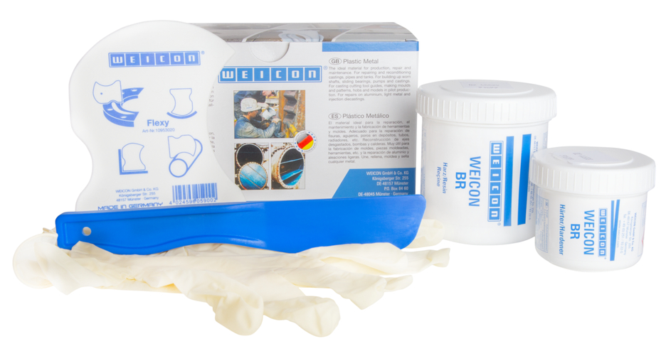 Plastic Metal BR | bronze-filled epoxy resin system for repairs and moulding