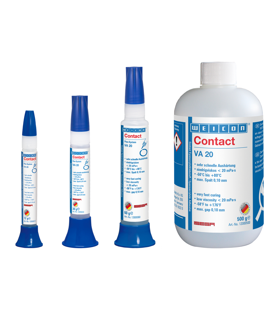 VA 20 | instant adhesive for the food sector as well as plastic and rubber