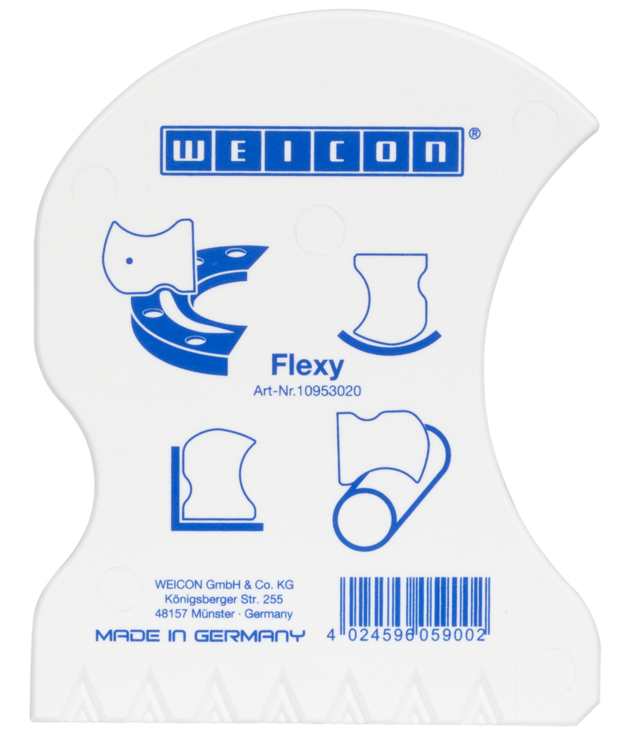 Contour Spatula Flexy | specially shaped spatula for effectively moulding contours Contour Spatula Flexy | specially shaped spatula for effectively moulding contours
