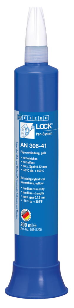 WEICONLOCK® AN 306-41 Fixation des Emmanchements | pour roulements, arbres et douilles, résistance moyenne, viscosité moyenne