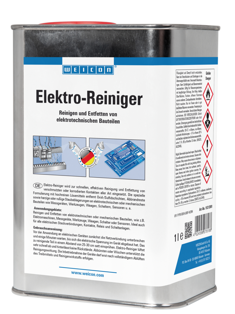 Electro Contact Cleaner, Liquid | cleans electronic components