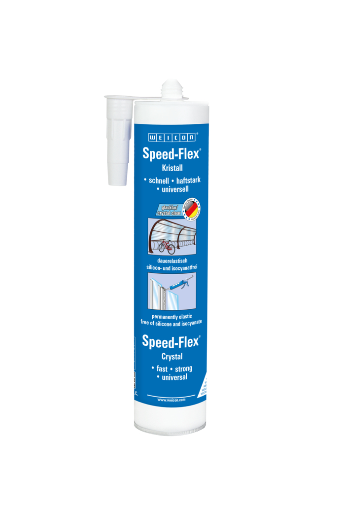 Speed-Flex® Crystal | adhesive and sealant for crystal-clear bonds, based on MS-Polymer