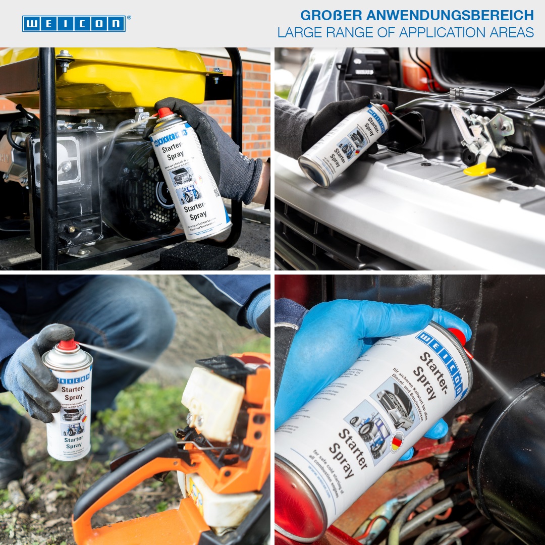 Starter-Spray | Pour moteurs Diesel et à essence