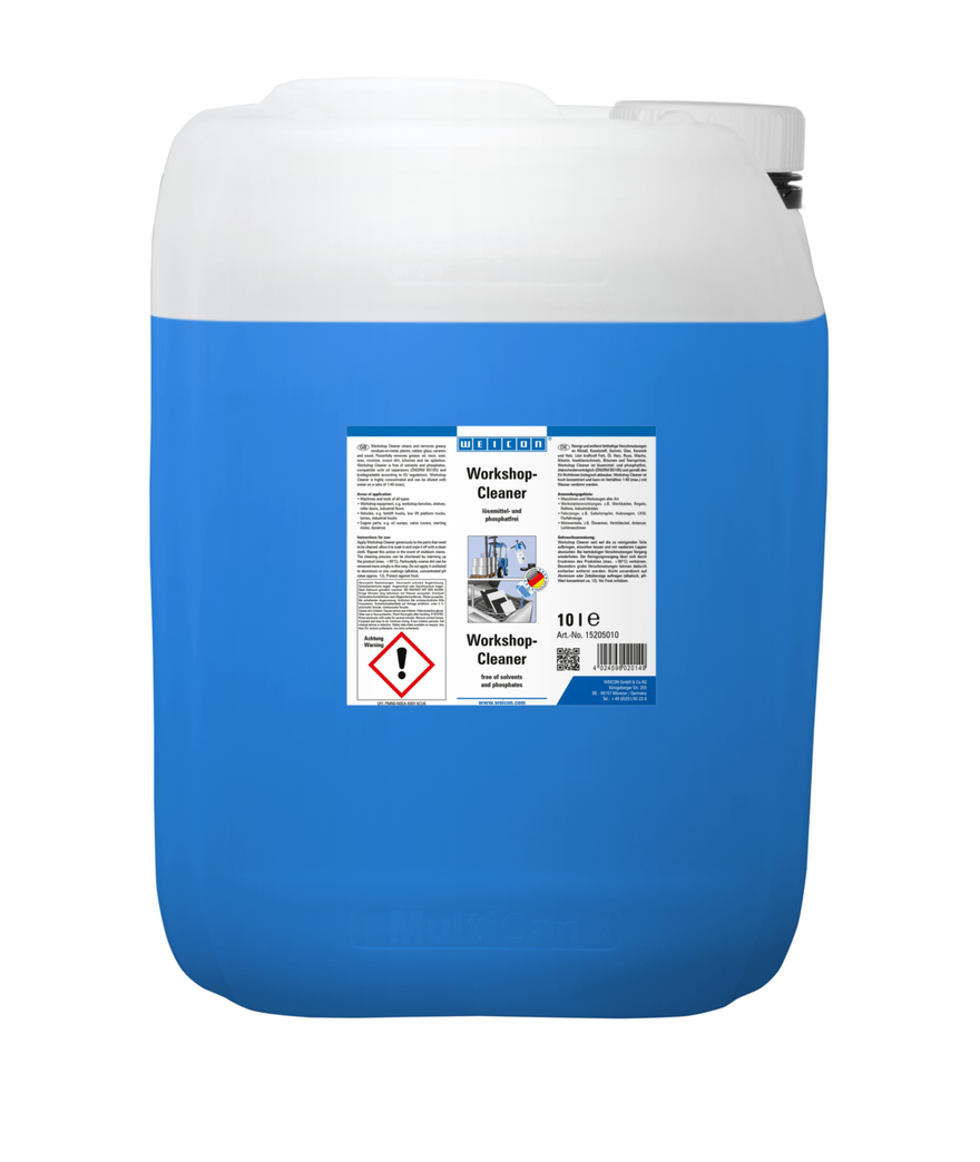 Workshop Cleaner | Nettoyant universel sans solvants Workshop Cleaner | Nettoyant universel sans solvants