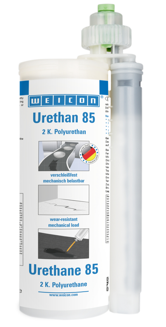 Uréthane 85 | Masse de réparation et de revêtement en polyuréa pâteuse, emballage de travail