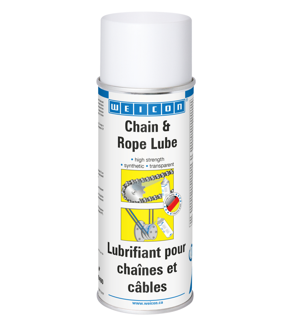 Spray Lubrifiant pour Chaînes et Câbles | Lubrifiant adhésif transparent