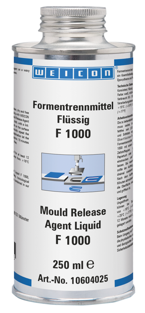 Mould Release Agent Liquid F 1000 | for smooth surfaces
