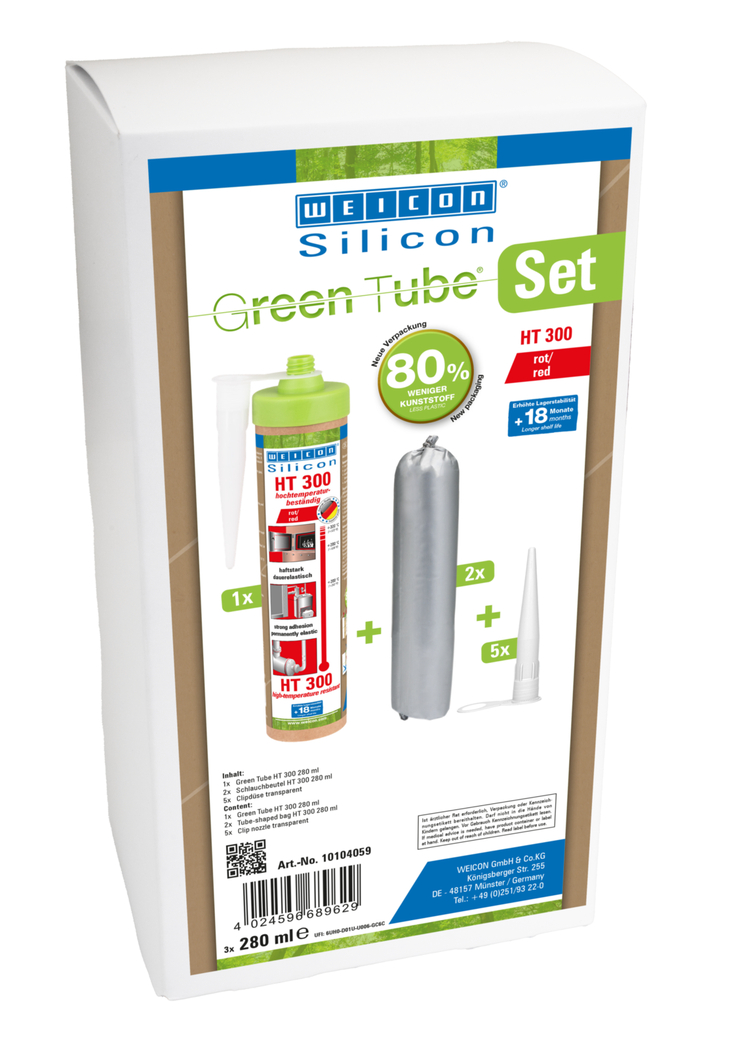 Silicone HT 300 | Scellant, résistant aux hautes températures jusqu'à 300°C