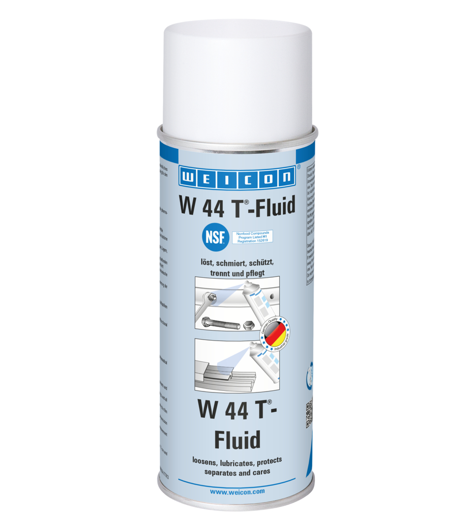 Food-Grade W 44 T® Multi Spray | lubricating and multifunctional oil for the food sector NSF H1