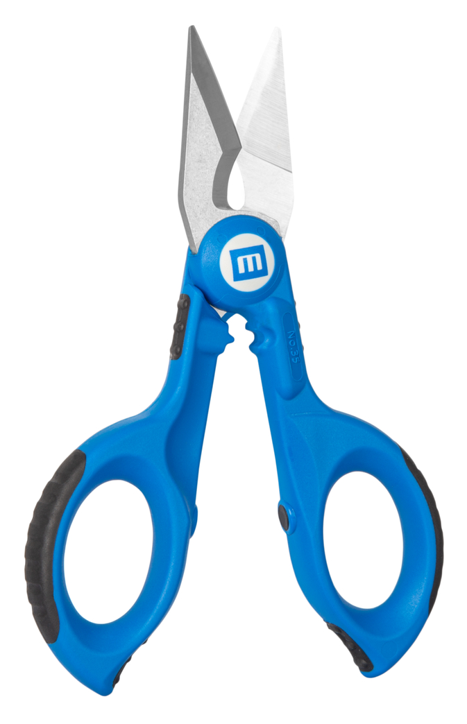 Cable Scissors No. 35 | with 2C handle for more safety incl. stripping and crimping function