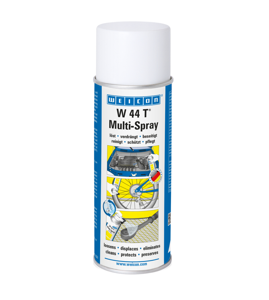 W 44 T® Multi-Spray | lubricating and multifunctional oil with 5-fold function