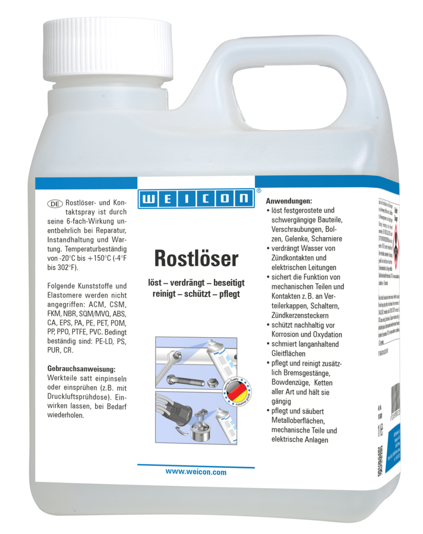RLC Rust Loosener & Contact, Liquid | creep and care oil with 6-fold function