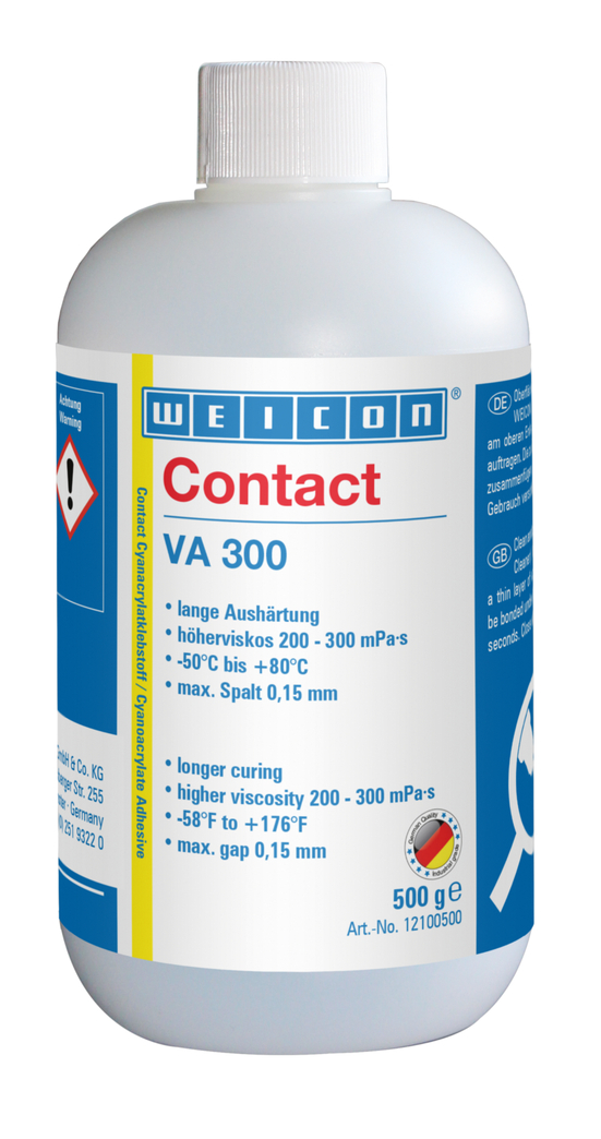 Contact VA 300 | instant adhesive for porous and absorbent materials