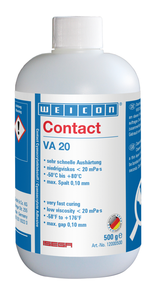 VA 20 | instant adhesive for the food sector as well as plastic and rubber