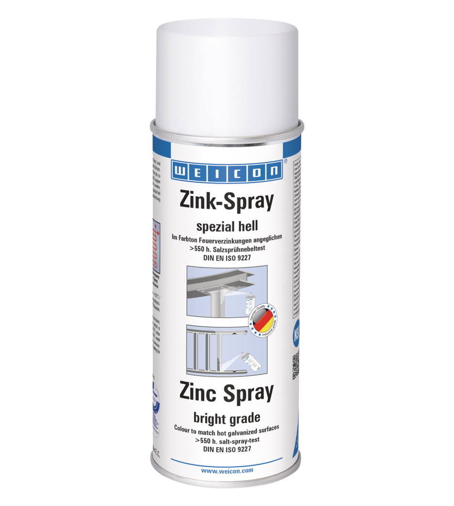 Zinc Bright Spray | cathodic corrosion protection with approval for use in the food sector