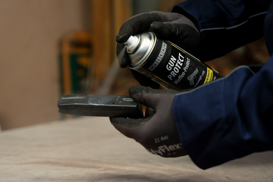 Protection pour armes à feu WEICON | Protège les parties métalliques de l'armoire à fusils contre la corrosion