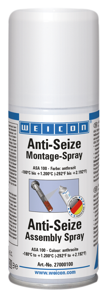 Anti-Seize Silver-Grade Spray | lubricant and release agent assembly spray
