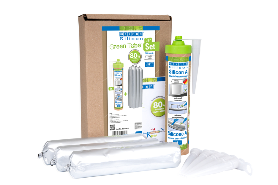 Silicone A | mastic d'étanchéité réticulant à l'acétate et fongicide