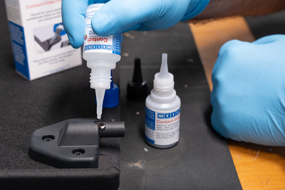 CA-Filler Kit | transparent special filler and cyanoacrylate adhesive Contact VA 8312