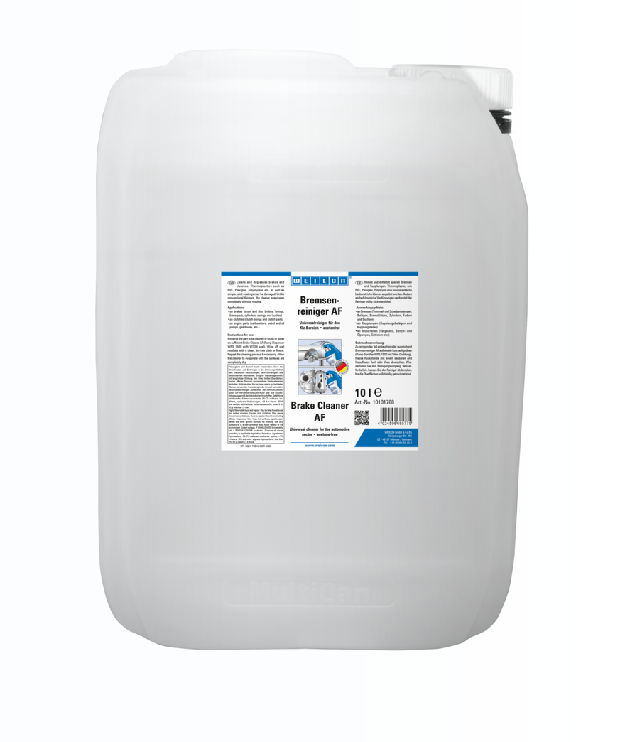 WEICON Brake Cleaner AF | acetone-free universal cleaner for the automotive sector WEICON Brake Cleaner AF | acetone-free universal cleaner for the automotive sector