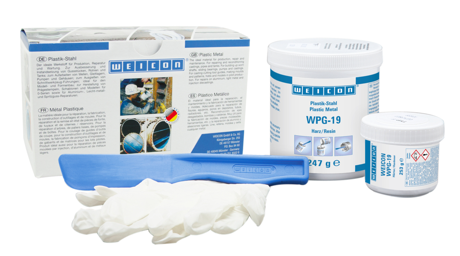 WEICON WPG-19 | Système de protection contre l'usure - protège contre l'érosion et l'abrasion causées par l'impact de grosses particules
