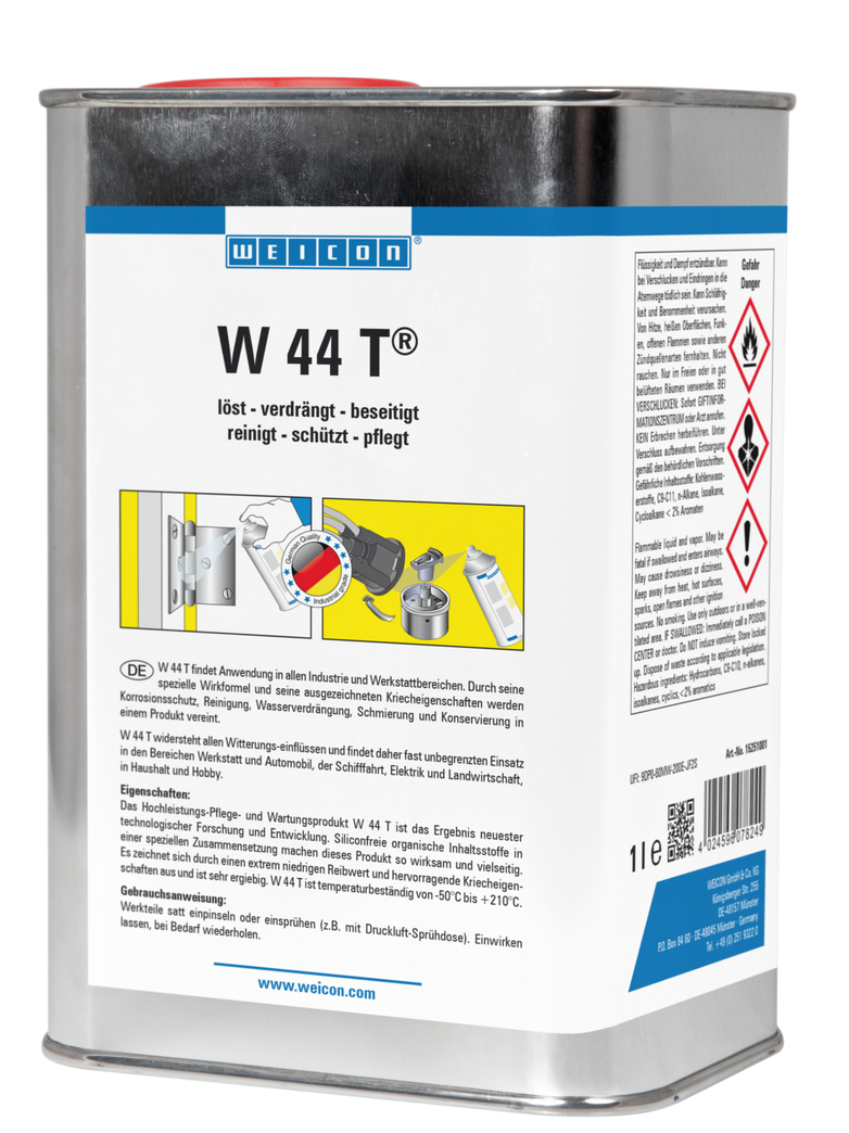 W 44 T® | Huile lubrifiante et multifonctionnelle à effet quintuple
