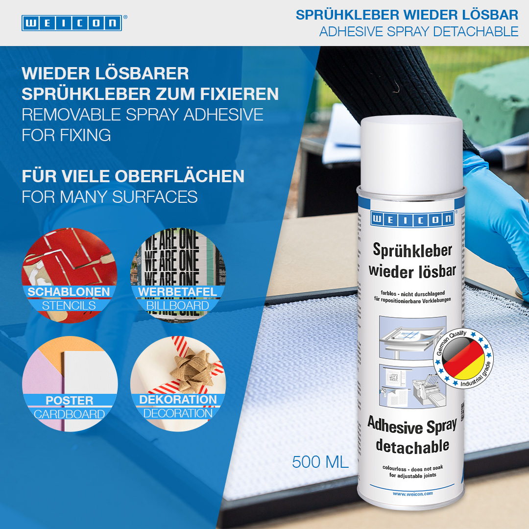 Adhesive Spray DT | sprayable contact adhesive for light materials
