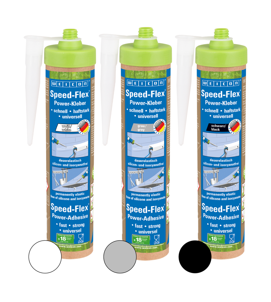 Speed-Flex® | high-viscosity adhesive and sealant with high initial strength, based on MS-Polymer