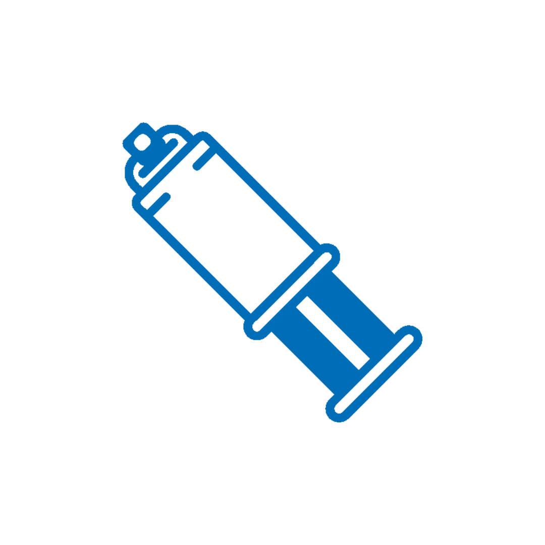 Pictogramme Colle à 2 composants