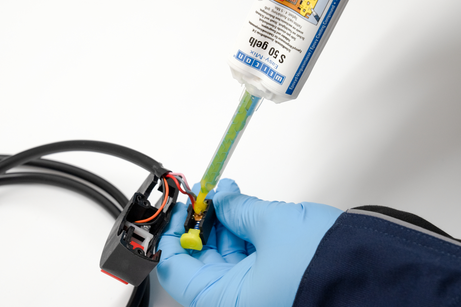 Easy-Mix S 50 yellow | high-temperature resistant epoxy casting compound