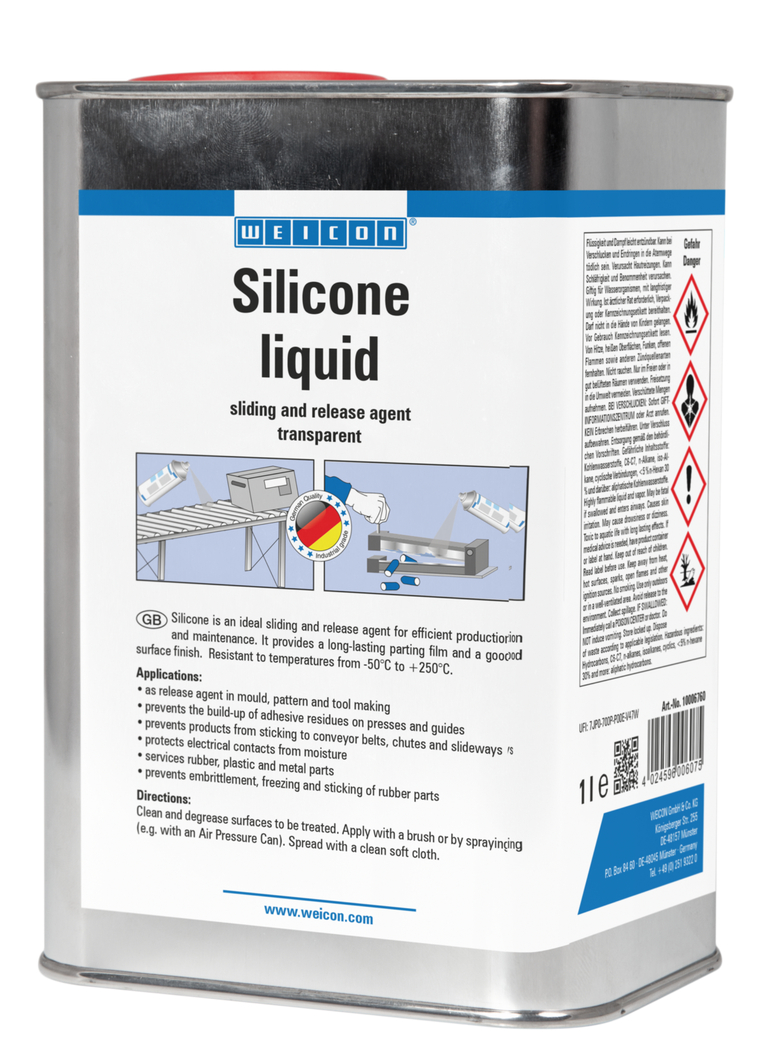 Silicone, Liquid | lubricant and release agent