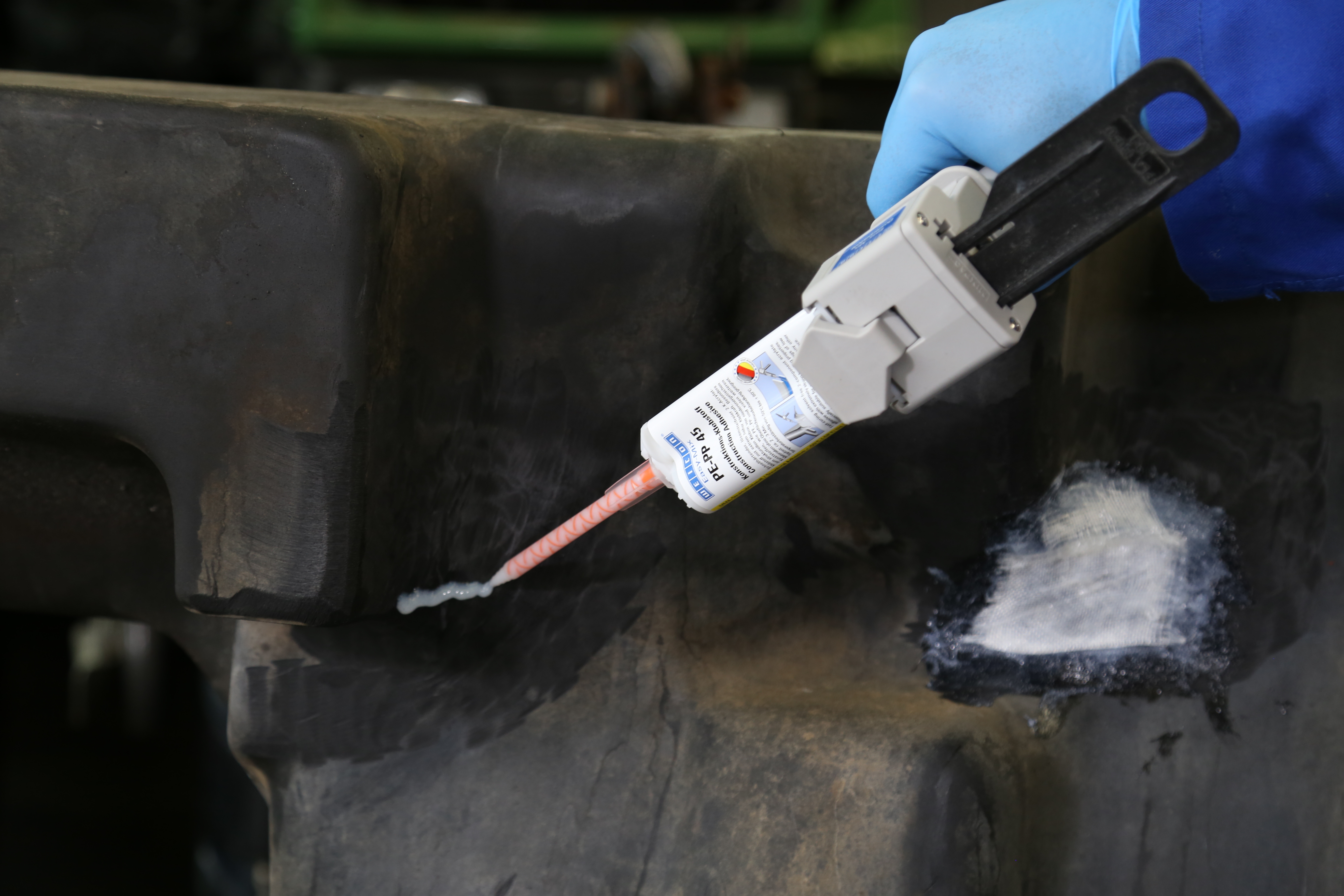 Easy-Mix PE-PP 45 | Methyl acrylate-based construction adhesive for special plastics