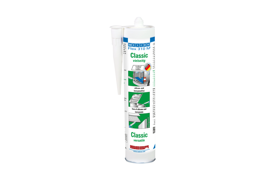 Flex 310 M® Classic | elastic adhesive based on MS-Polymer in Presspack packaging for fatigue-free working