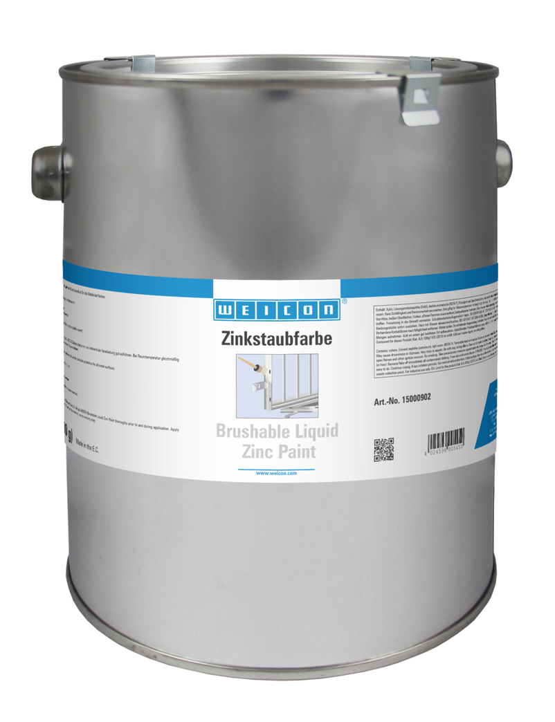 Brushable Zinc Paint | corrosion protection based on metal pigment coating